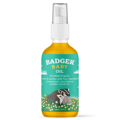 Organic Baby Oil for Dry Skin Soothing Moisture Care