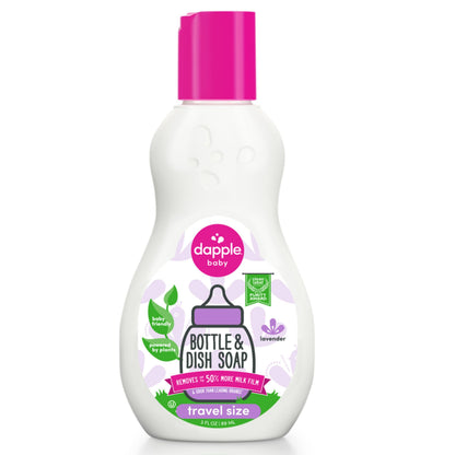 Dapple Baby Bottle Soap, Hypoallergenic Dish Soap for Baby Bottles