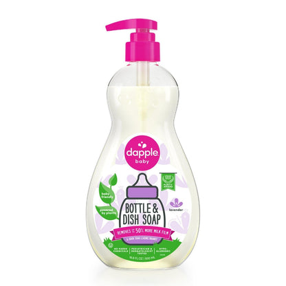 Dapple Baby Bottle Soap, Hypoallergenic Dish Soap for Baby Bottles
