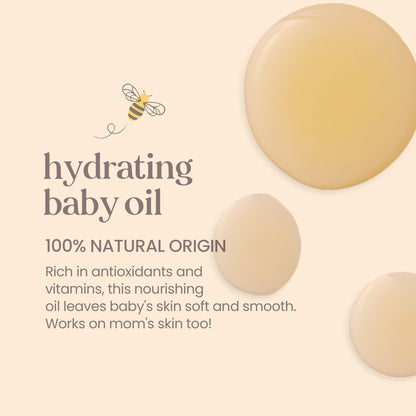Baby Nourishing Oil Natural Skin Care 5oz 3-Pack