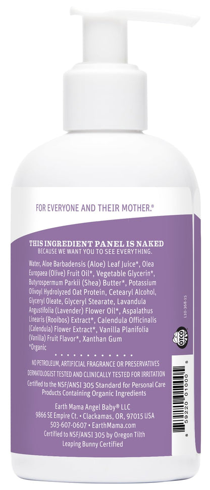 Calming Baby Lotion with Lavender for Sensitive Skin Care
