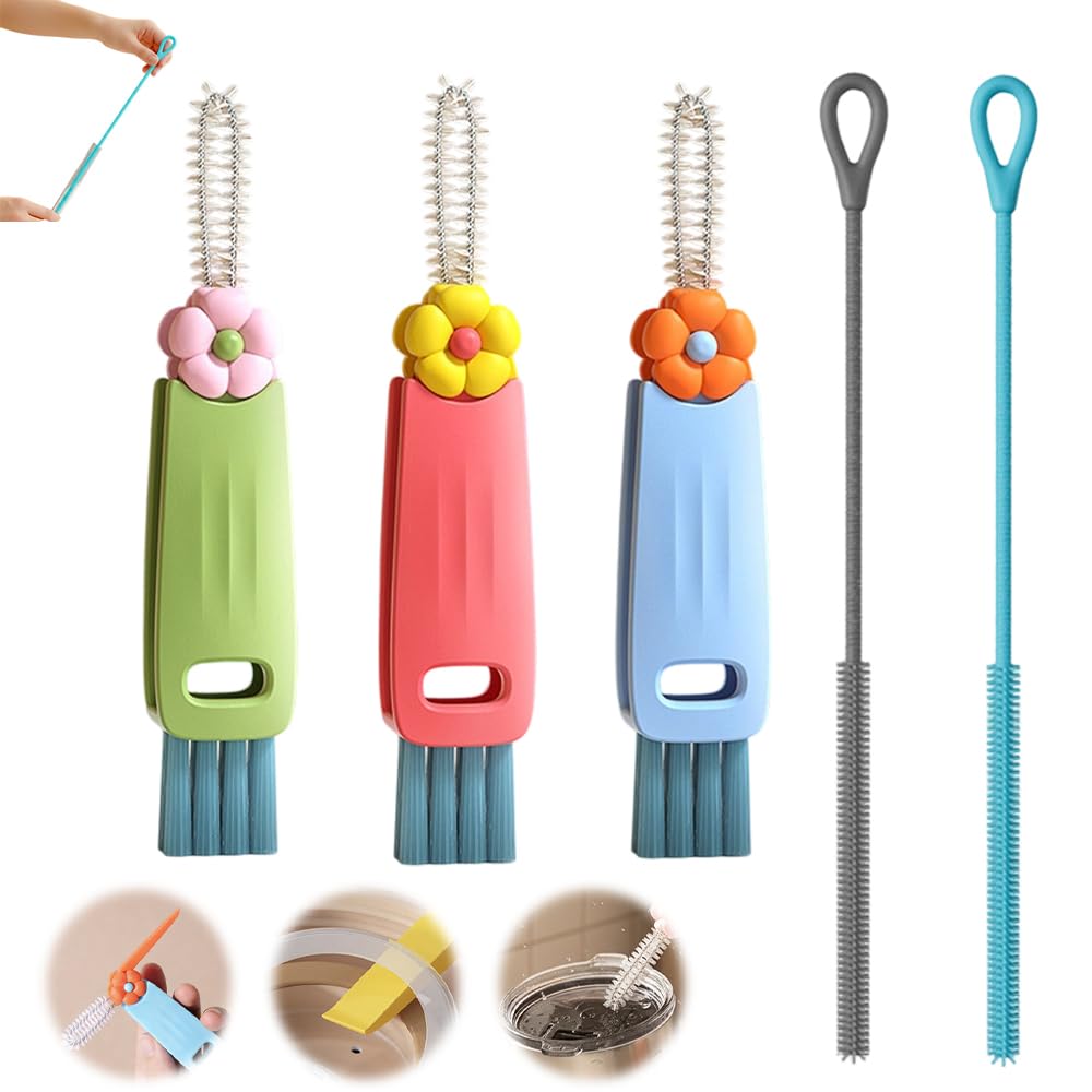 3-in-1 Bottle & Straw Cleaning Brush Set