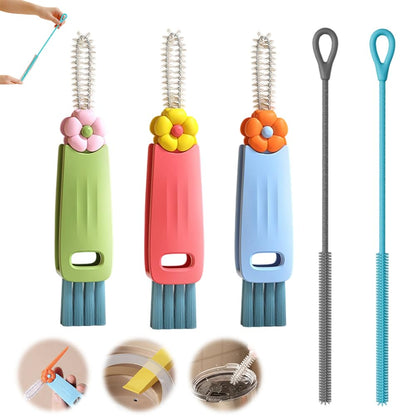 3-in-1 Bottle & Straw Cleaning Brush Set