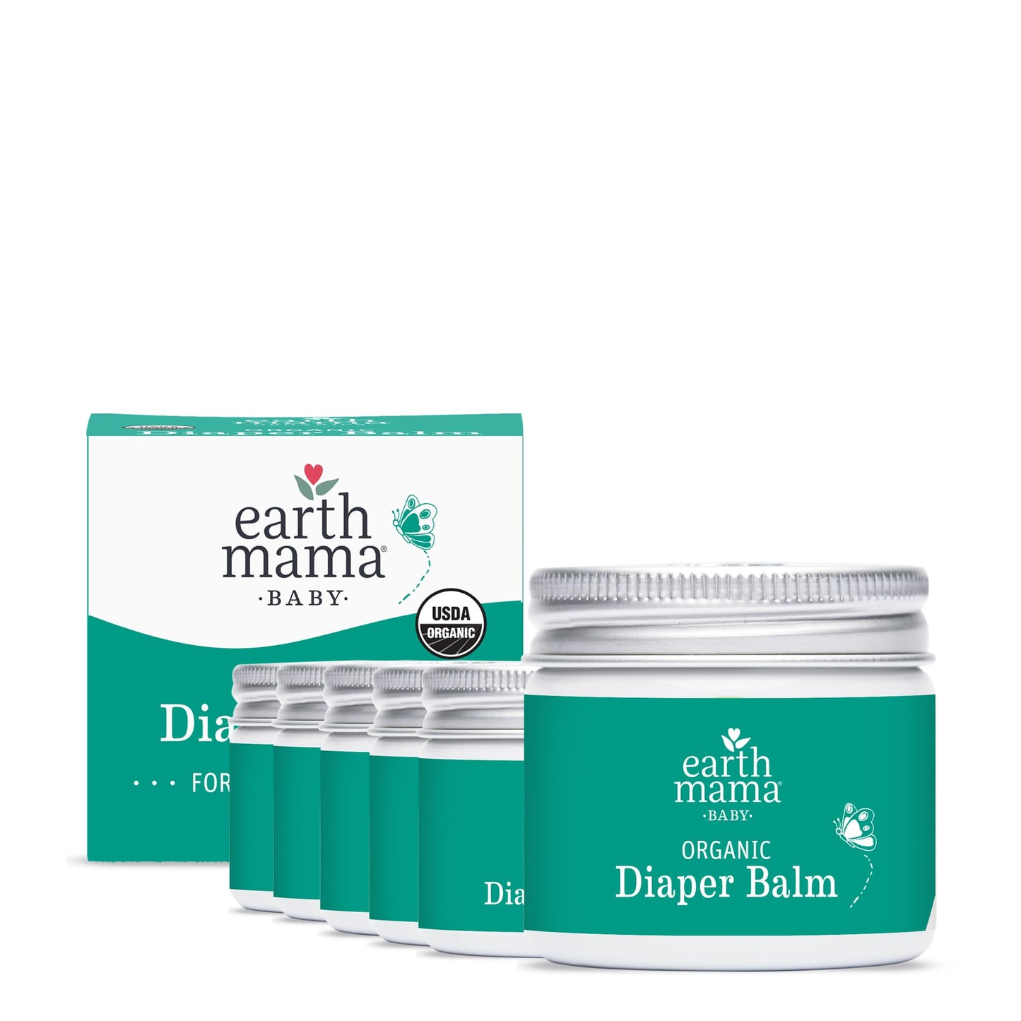 Organic Baby Diaper Balm for Sensitive Skin Gentle Care