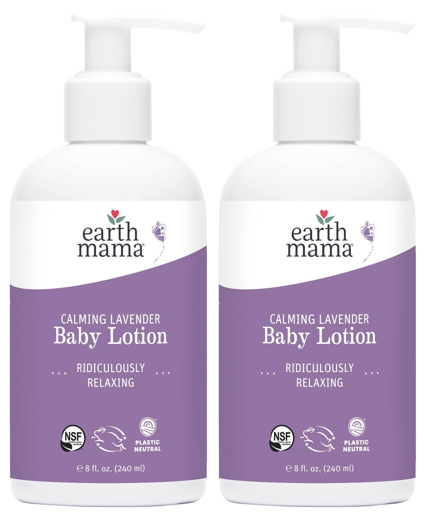 Calming Baby Lotion with Lavender for Sensitive Skin Care