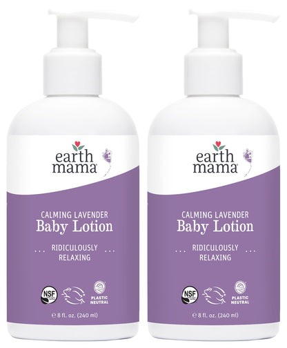 Calming Baby Lotion with Lavender for Sensitive Skin Care