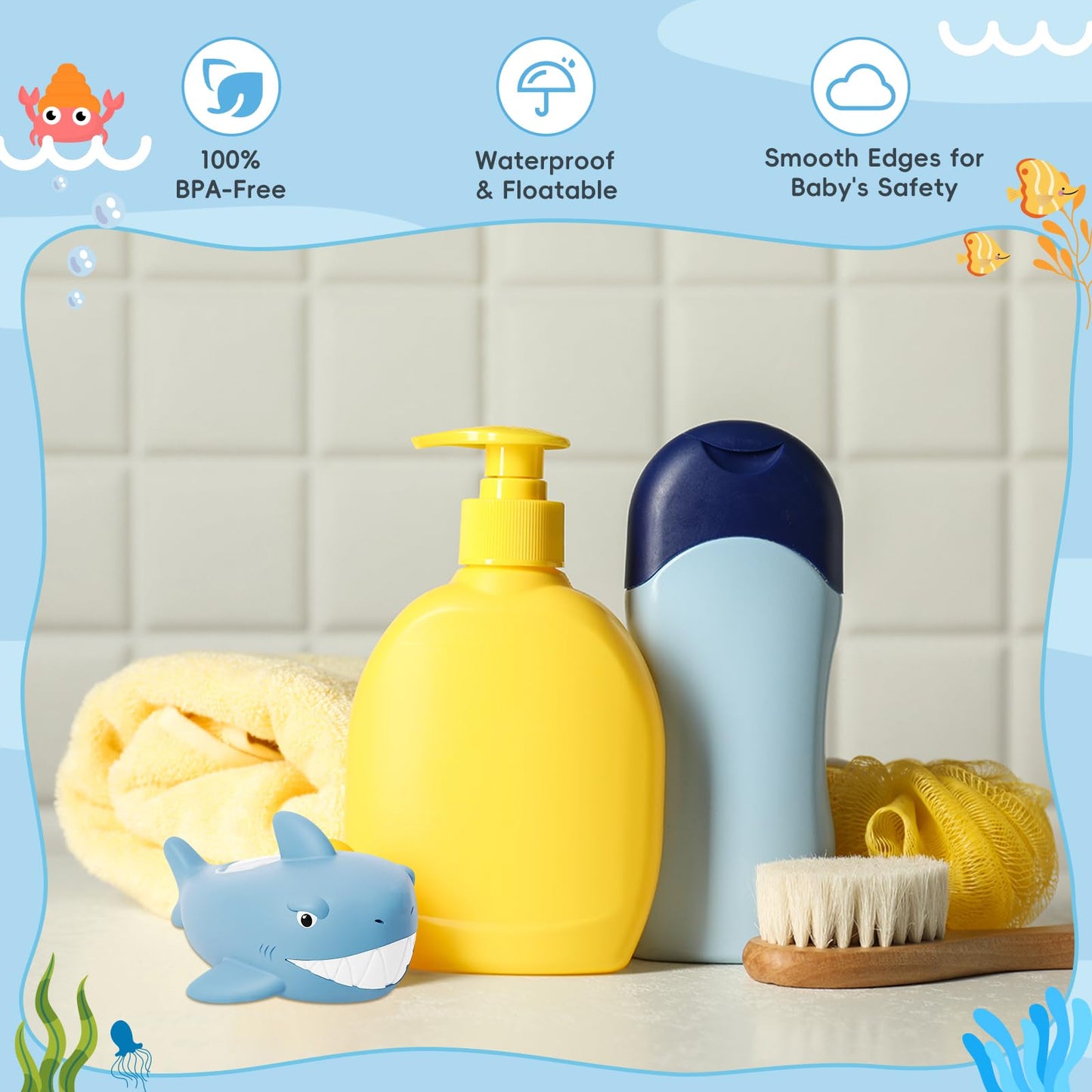 Floating Baby Bath Thermometer with Easy Read Display