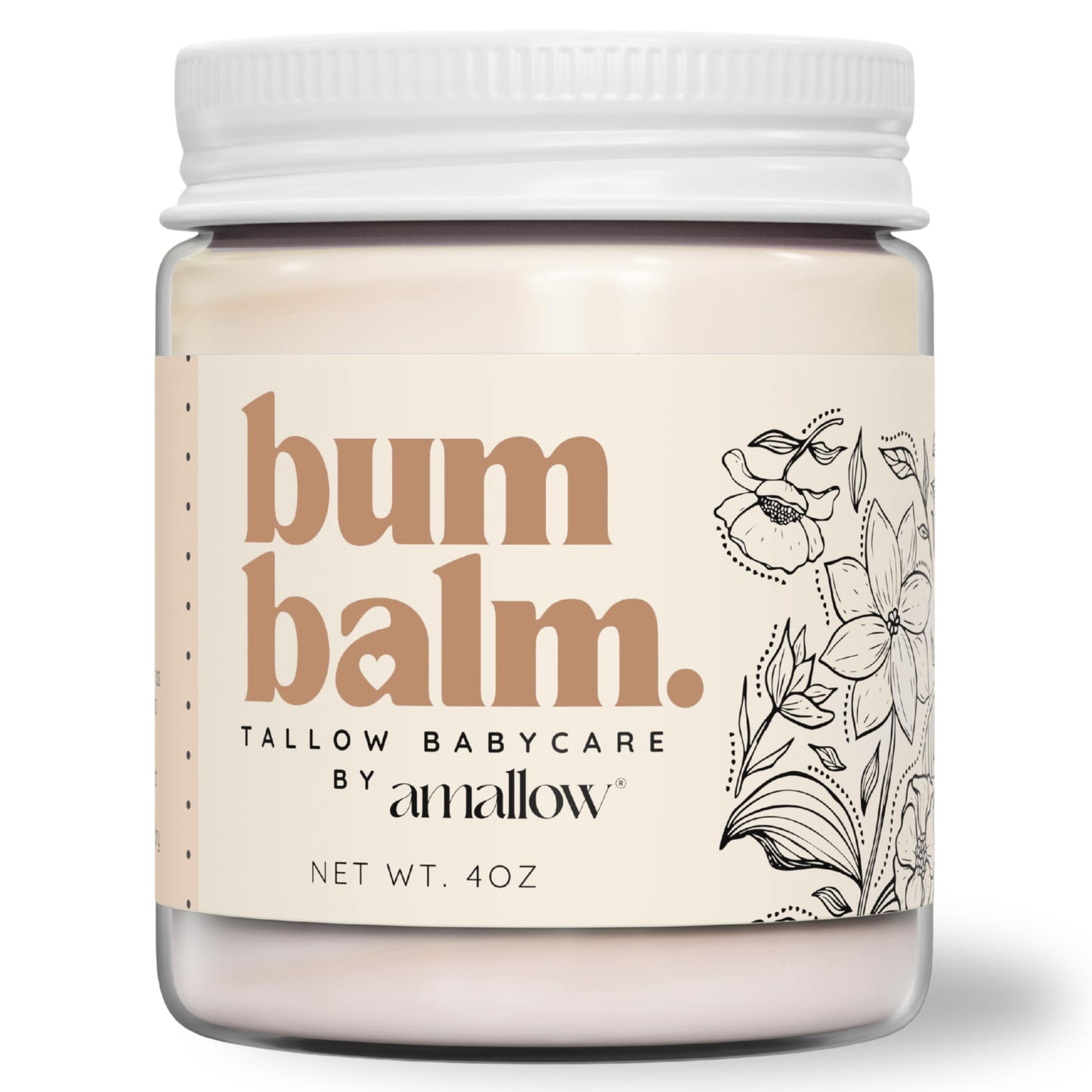 Gentle Baby Bum Balm for Sensitive Skin Daily Moisture Care