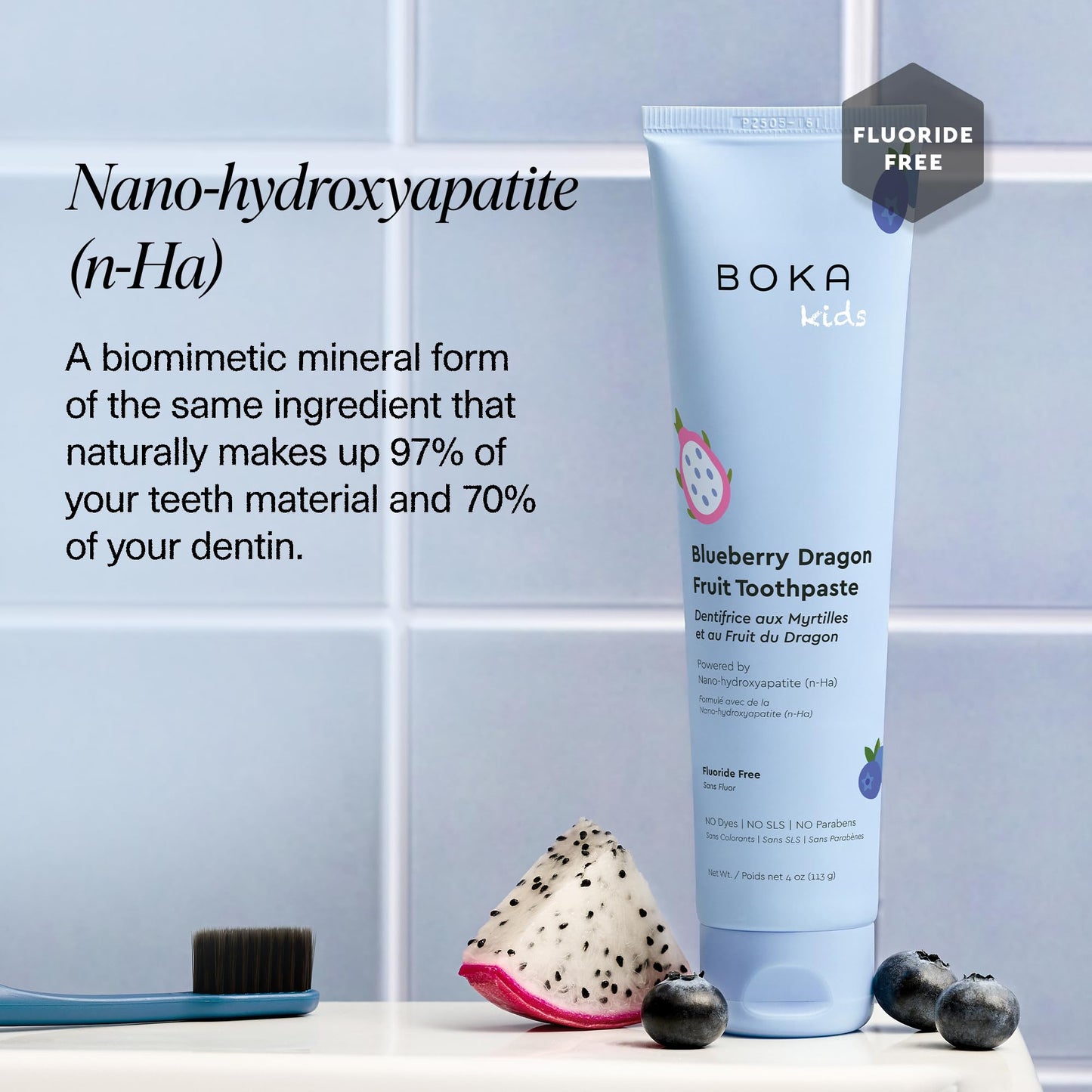 Boka Fluoride Free Toothpaste Nano Hydroxyapatite