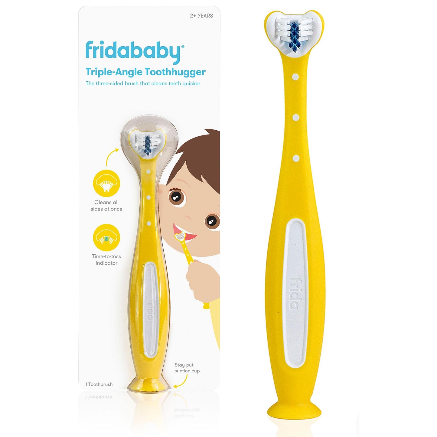 Toddler Triple-Angle Training Toothbrush Oral Care