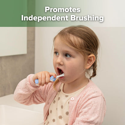 haakaa Dinosaur Toothbrush – Soft Bristles Baby Toothbrush