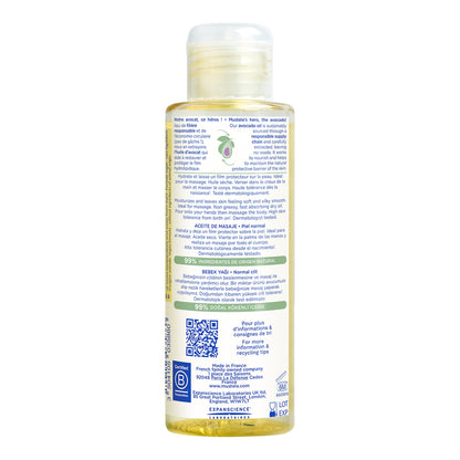 Moisturizing Baby Oil with Avocado for Gentle Massage Care