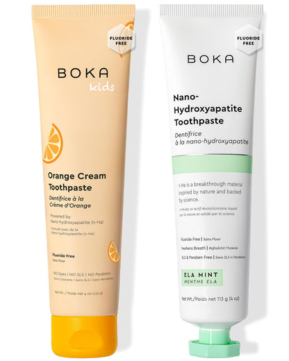 Boka Fluoride Free Toothpaste Nano Hydroxyapatite