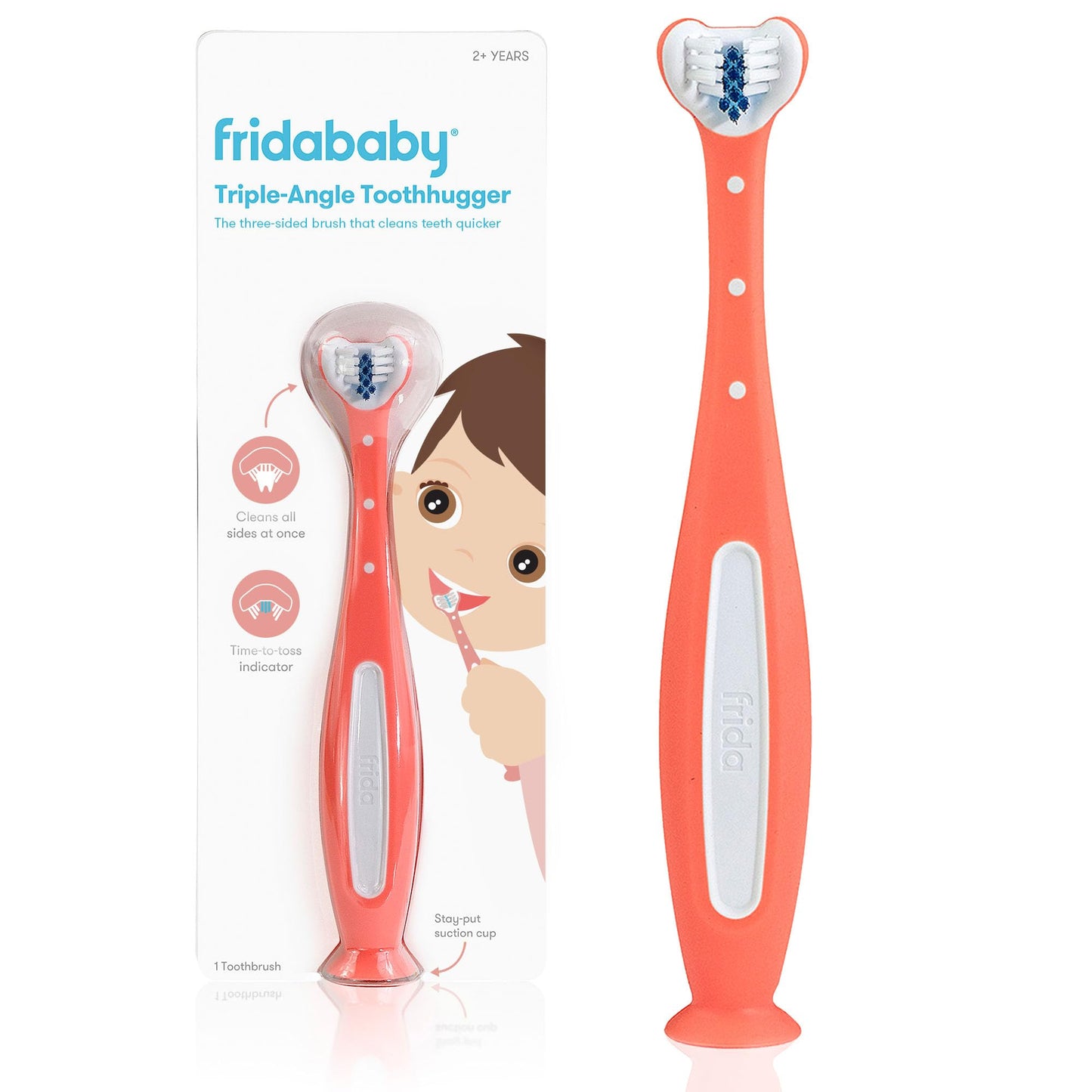Toddler Triple-Angle Training Toothbrush Oral Care
