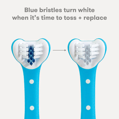 Toddler Triple-Angle Training Toothbrush Oral Care