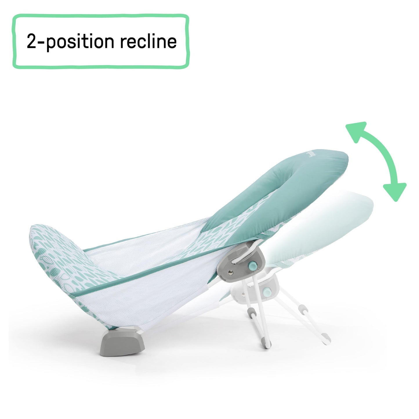 Foldaway Baby Bath Seat with Adjustable Support Sling