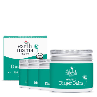 Organic Baby Diaper Balm for Sensitive Skin Gentle Care