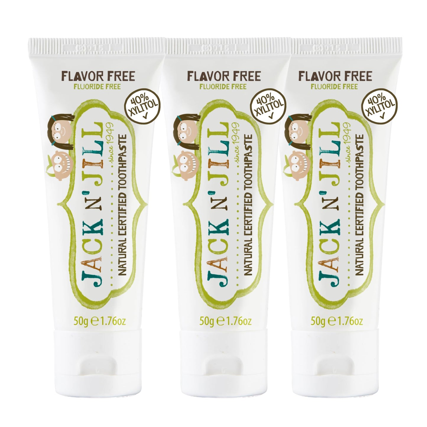 Kids Fluoride-Free Toothpaste Flavor-Free 1.76oz