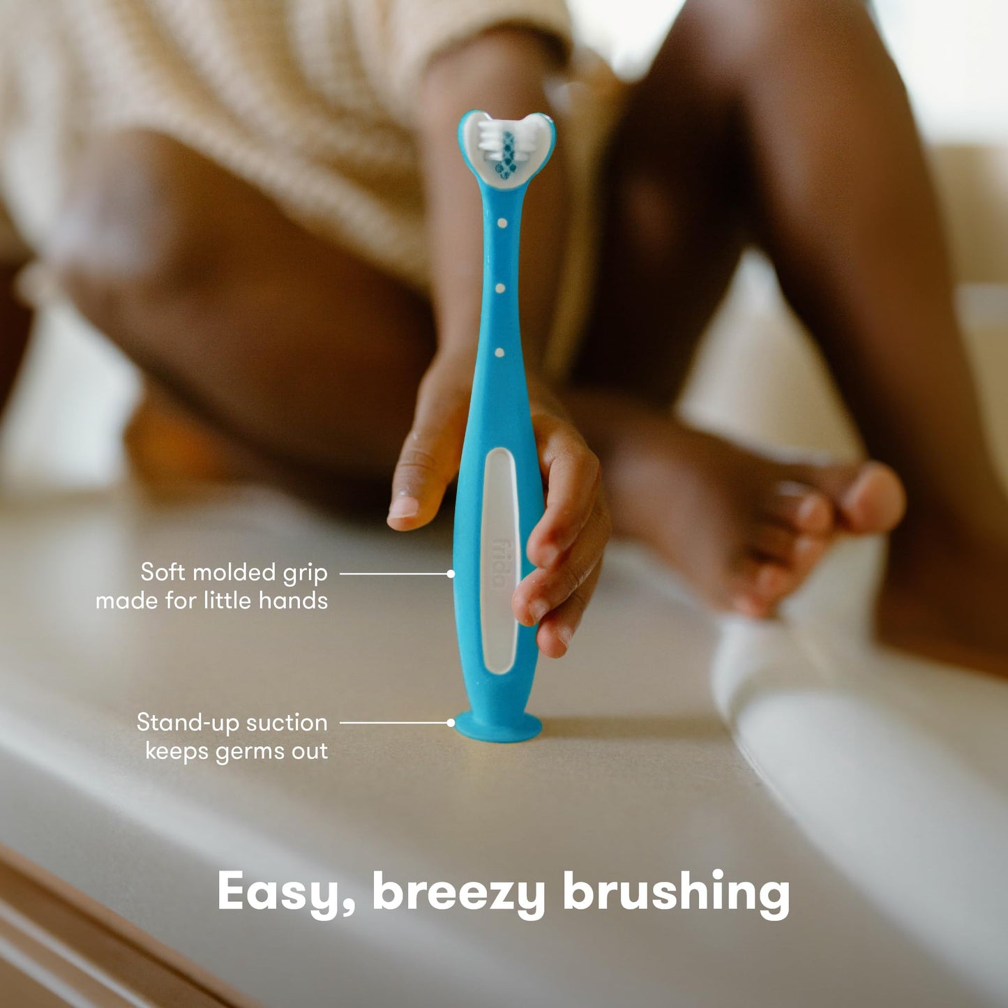 Toddler Triple-Angle Training Toothbrush Oral Care