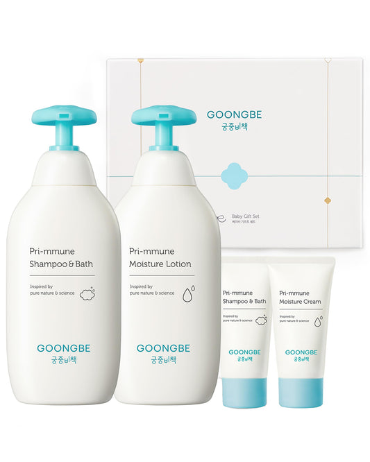 GOONGBE Pri-mmune Moisture Lotion, Cream, Gift Set