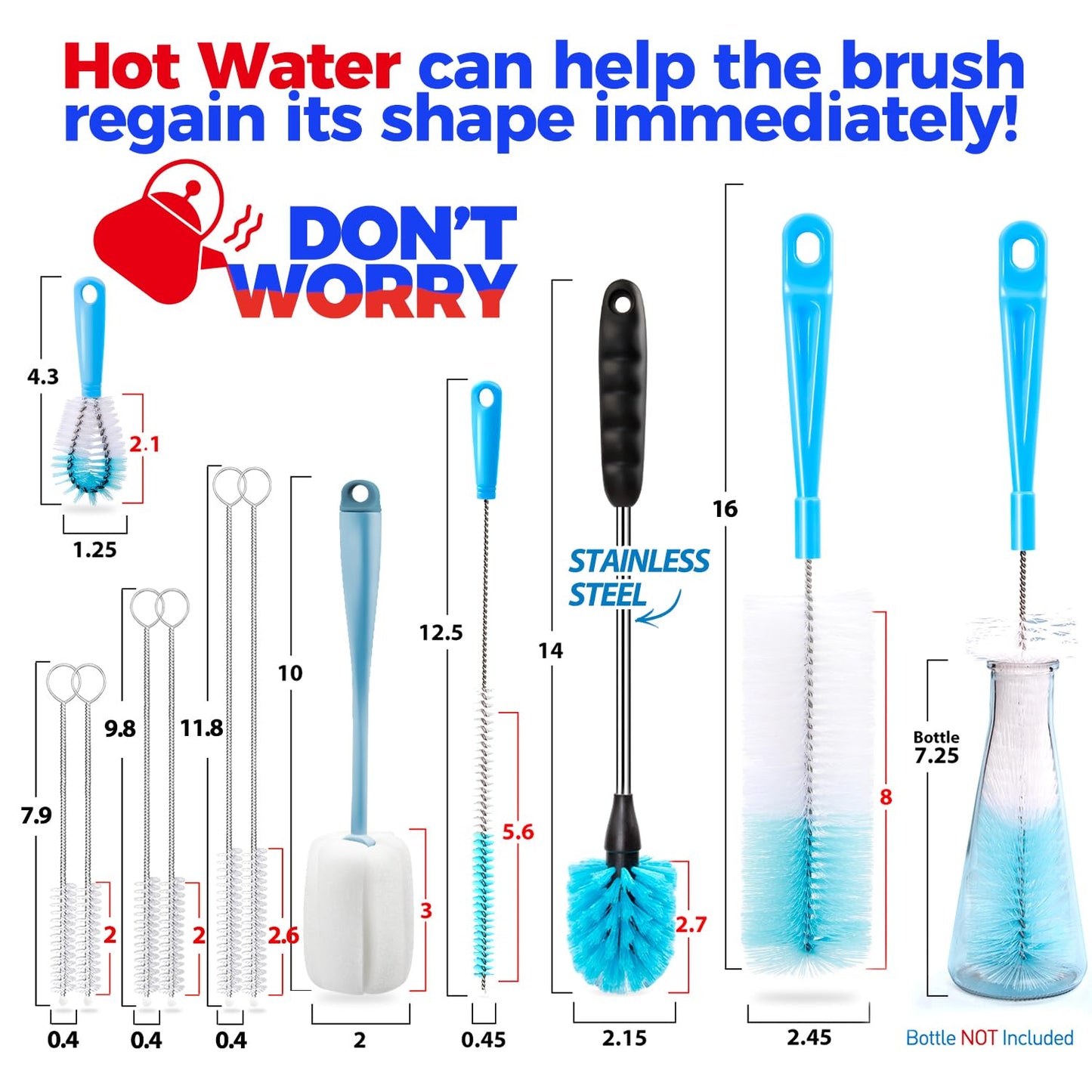 Holikme Bottle Brush
