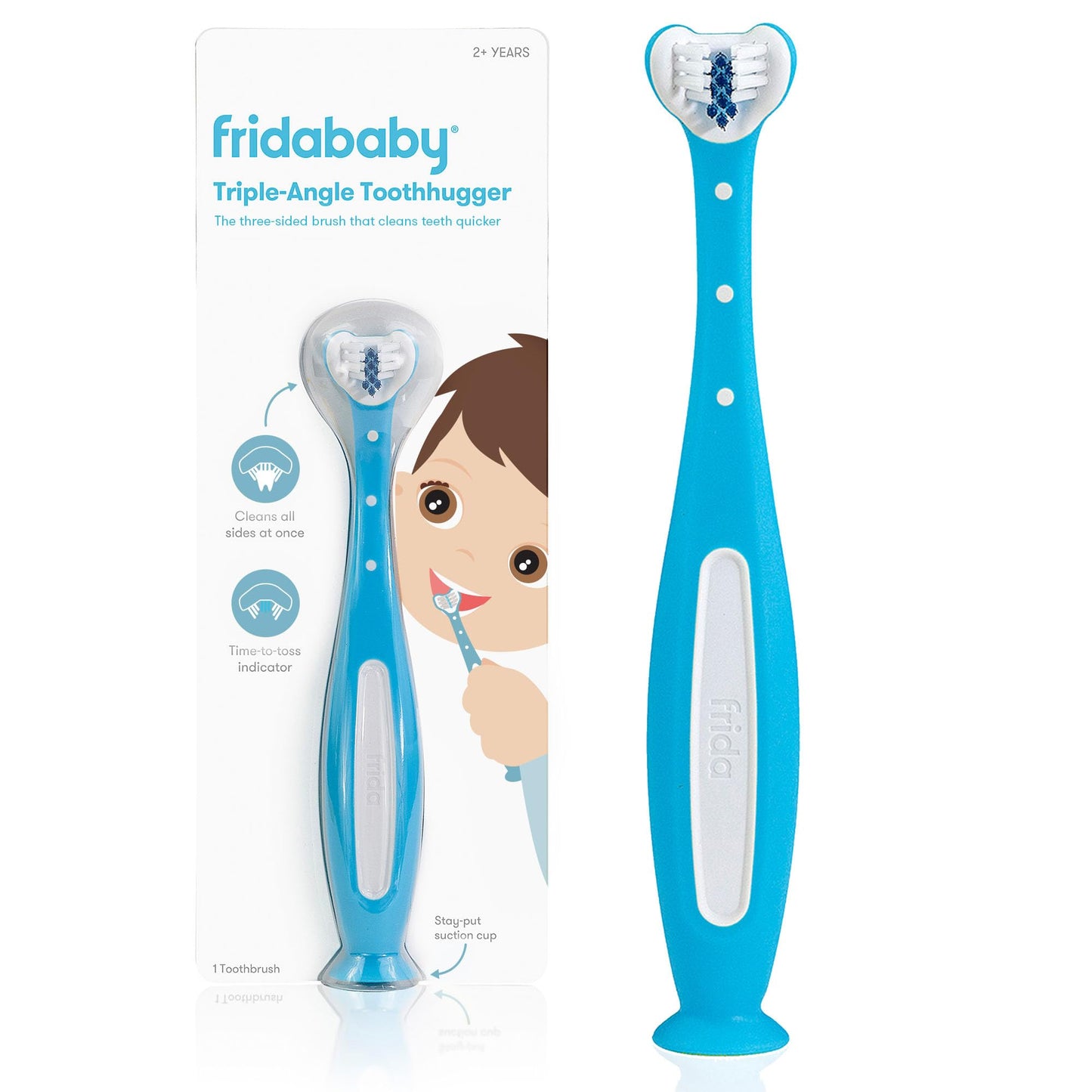 Toddler Triple-Angle Training Toothbrush Oral Care
