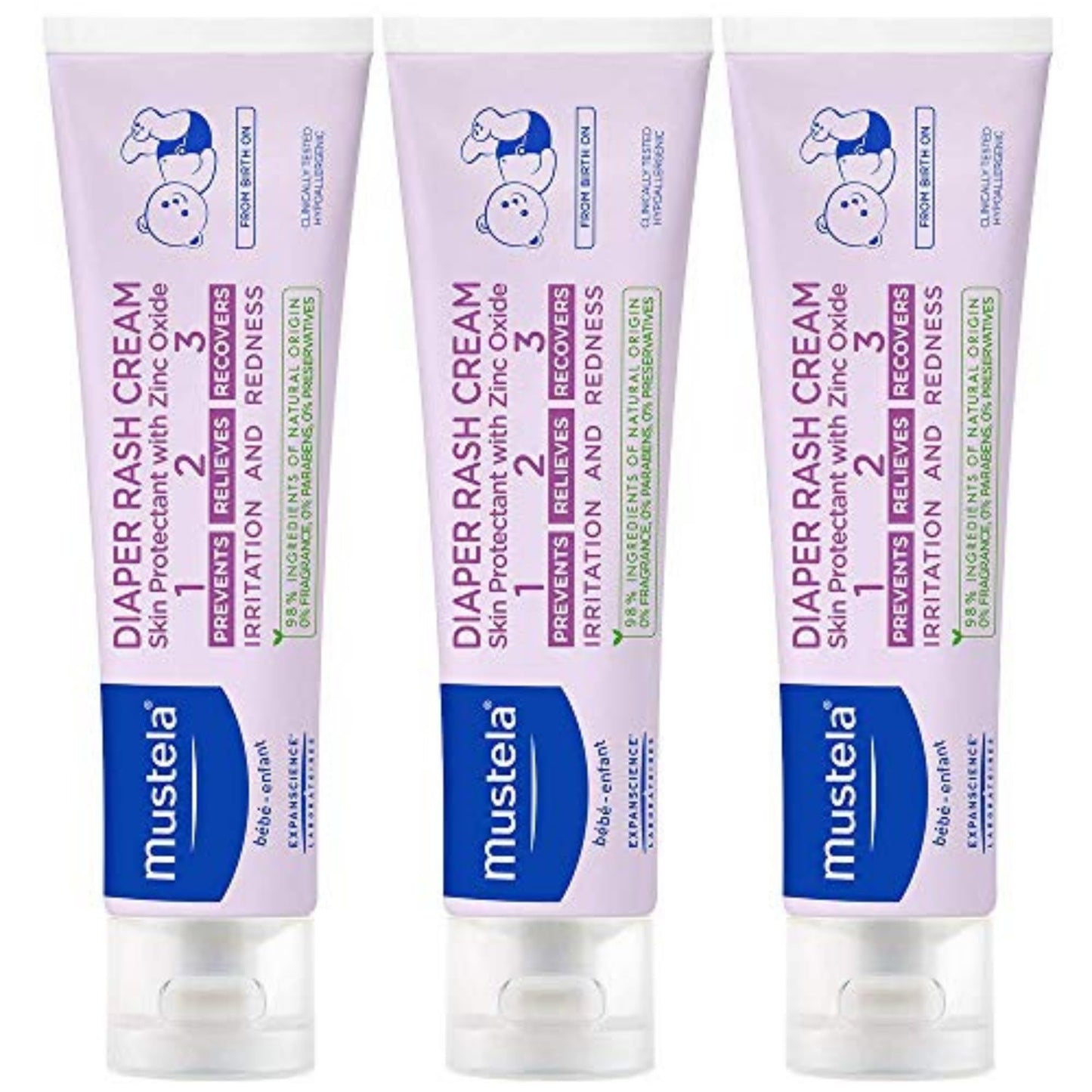 Baby Diaper Rash Cream with Zinc Oxide Gentle Skin Protection
