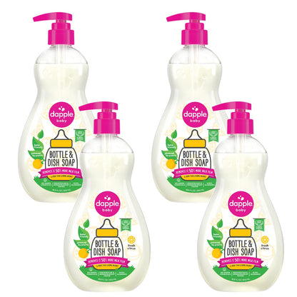 Dapple Baby Bottle Soap, Hypoallergenic Dish Soap for Baby Bottles