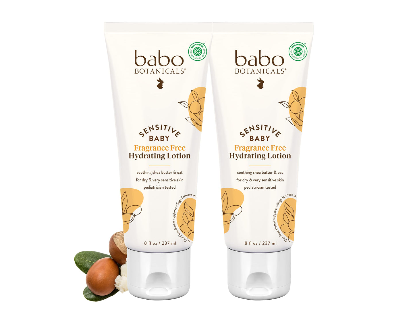 Sensitive Baby Lotion with Shea Jojoba Daily Hydration Care