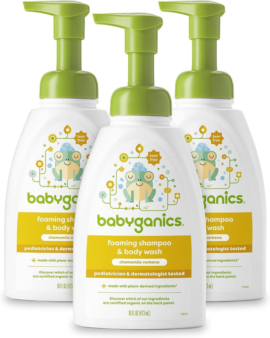 Foaming Baby Wash with Seed Oil Blend Gentle Clean Care