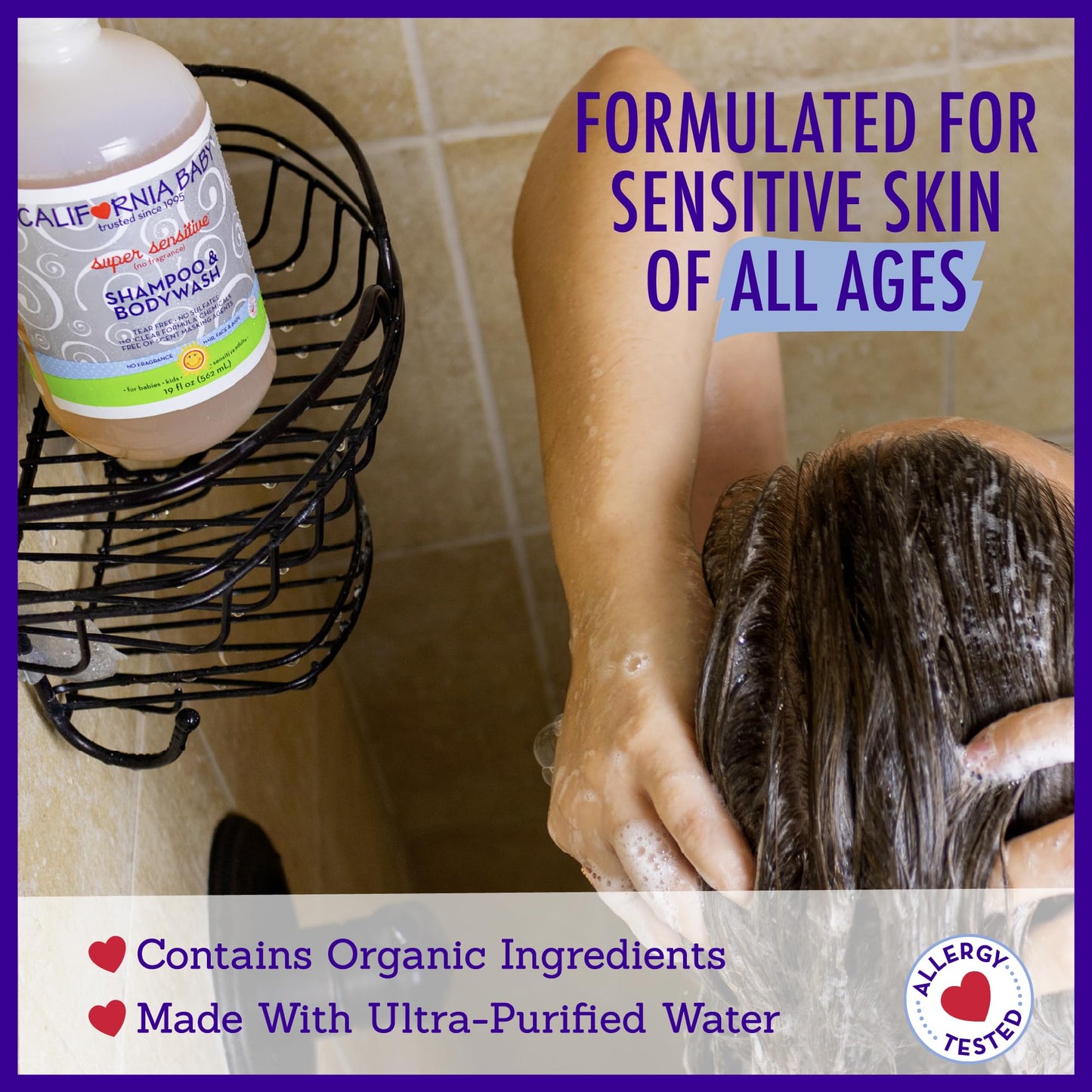 Sensitive Baby Shampoo and Body Wash Fragrance Free Care