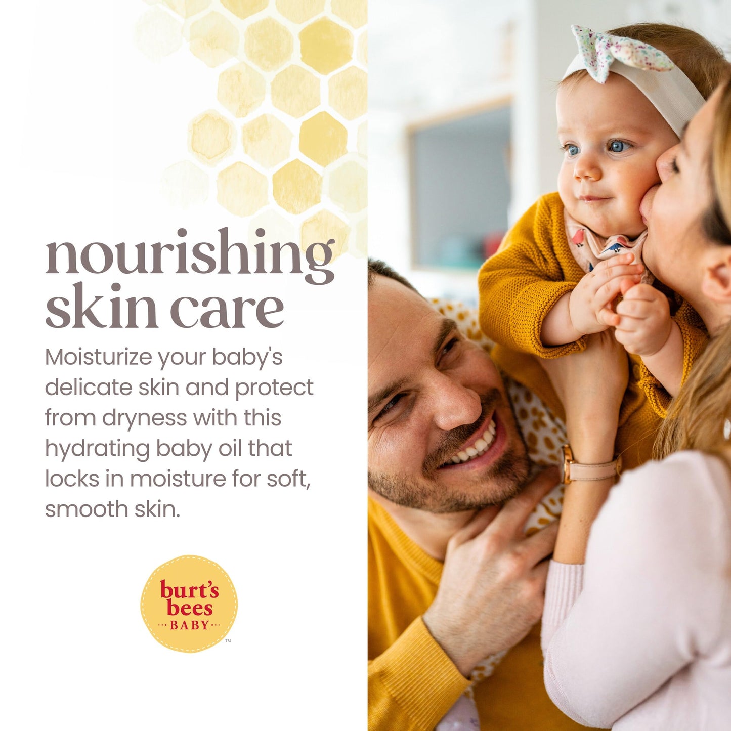 Baby Nourishing Oil Natural Skin Care 5oz 3-Pack