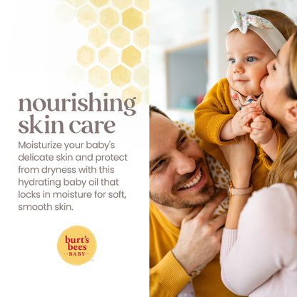 Baby Nourishing Oil Natural Skin Care 5oz 3-Pack