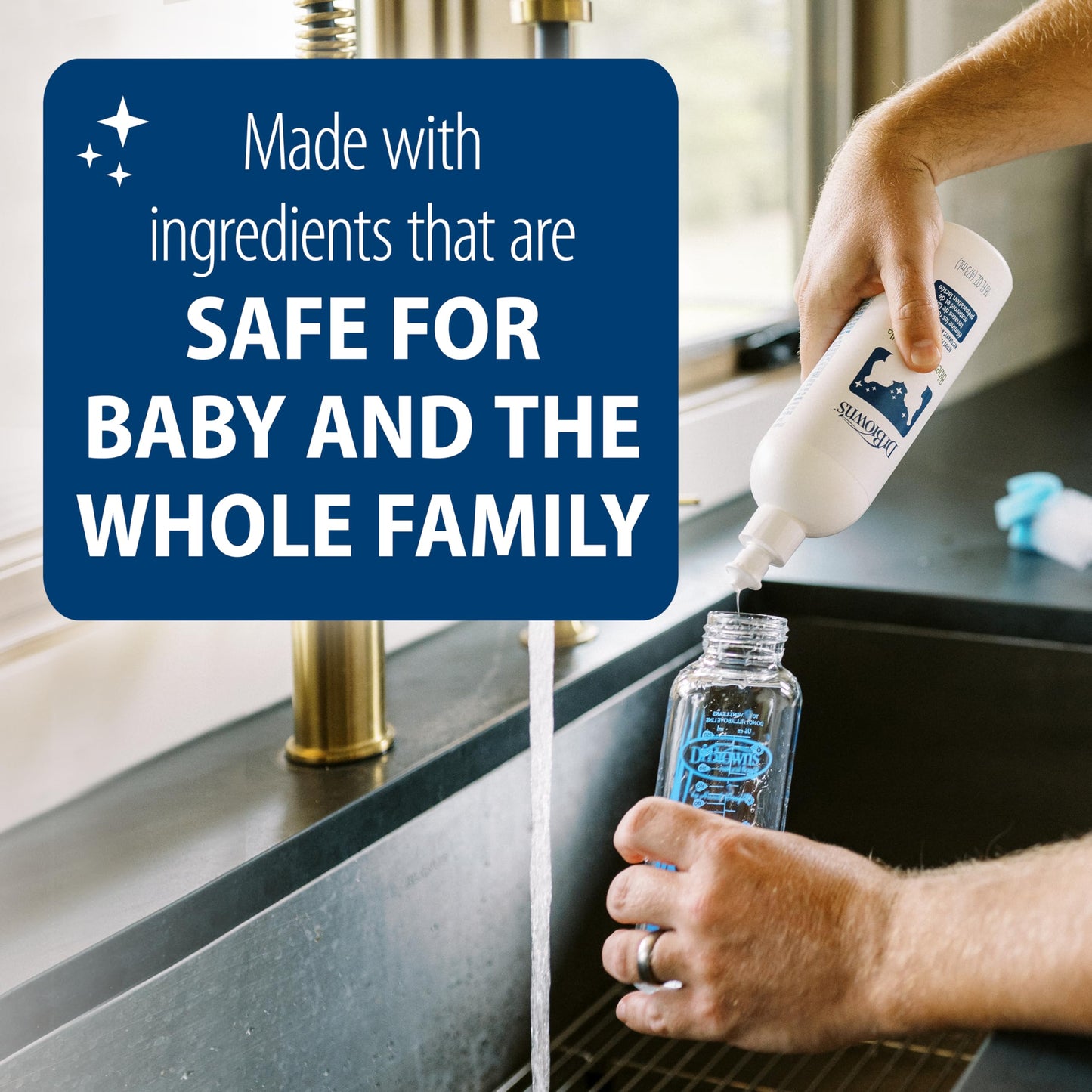 Baby Bottle & Dish Soap Plant-Based Fragrance-Free