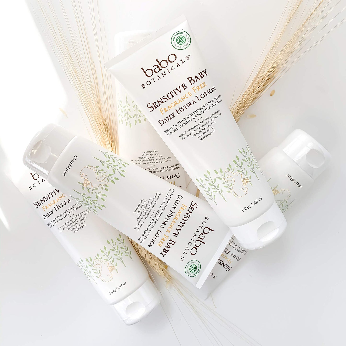 Sensitive Baby Lotion with Shea Jojoba Daily Hydration Care