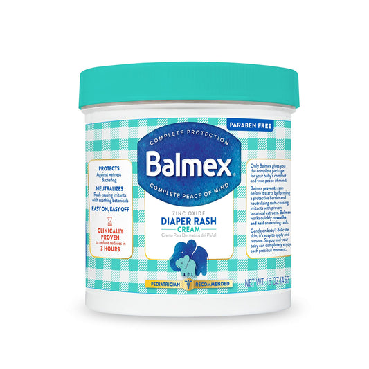 Baby Diaper Rash Cream with Zinc Oxide Daily Protection