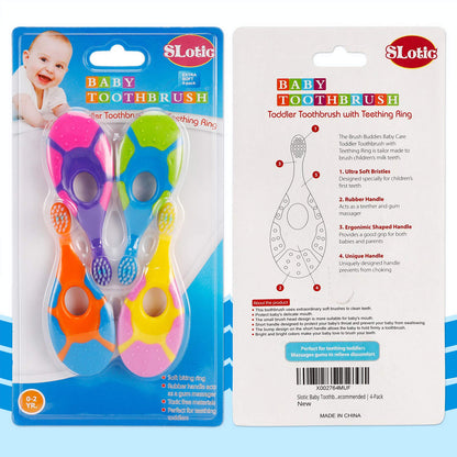 Baby Soft Bristle Toothbrush 0–2 Years Oral Care