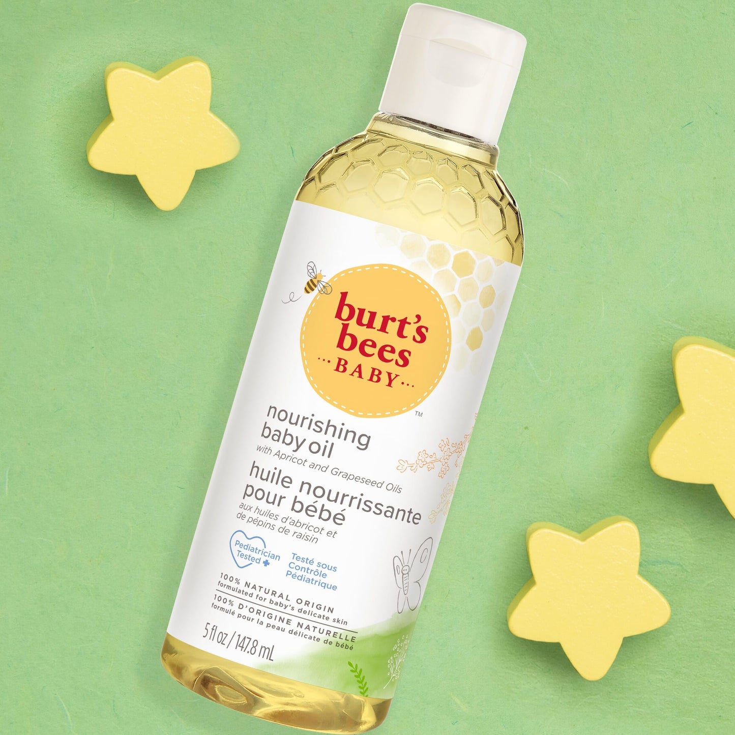 Baby Nourishing Oil Natural Skin Care 5oz 3-Pack