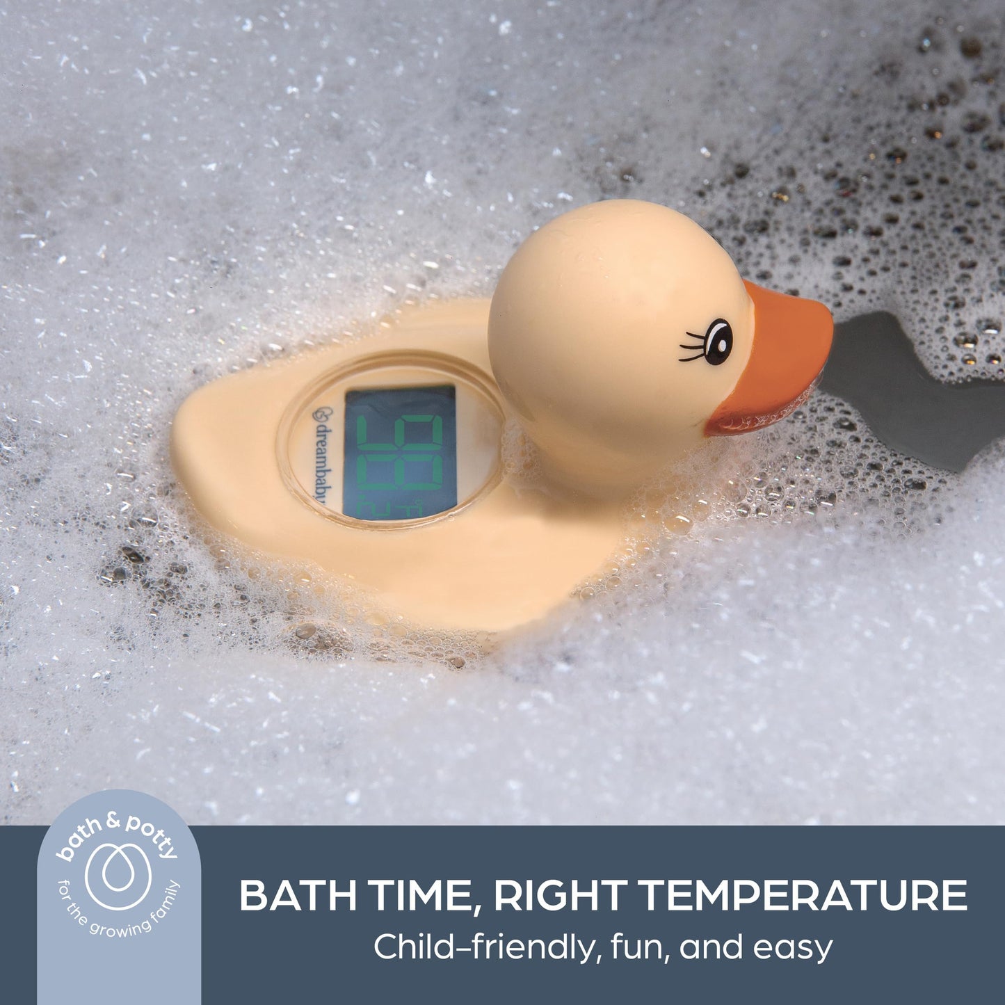 Dreambaby USB Rechargeable Baby Bath Thermometer