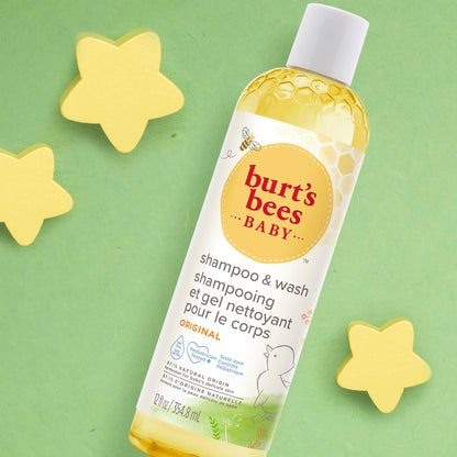 Baby Shampoo and Body Wash Tear Free Gentle Daily Care