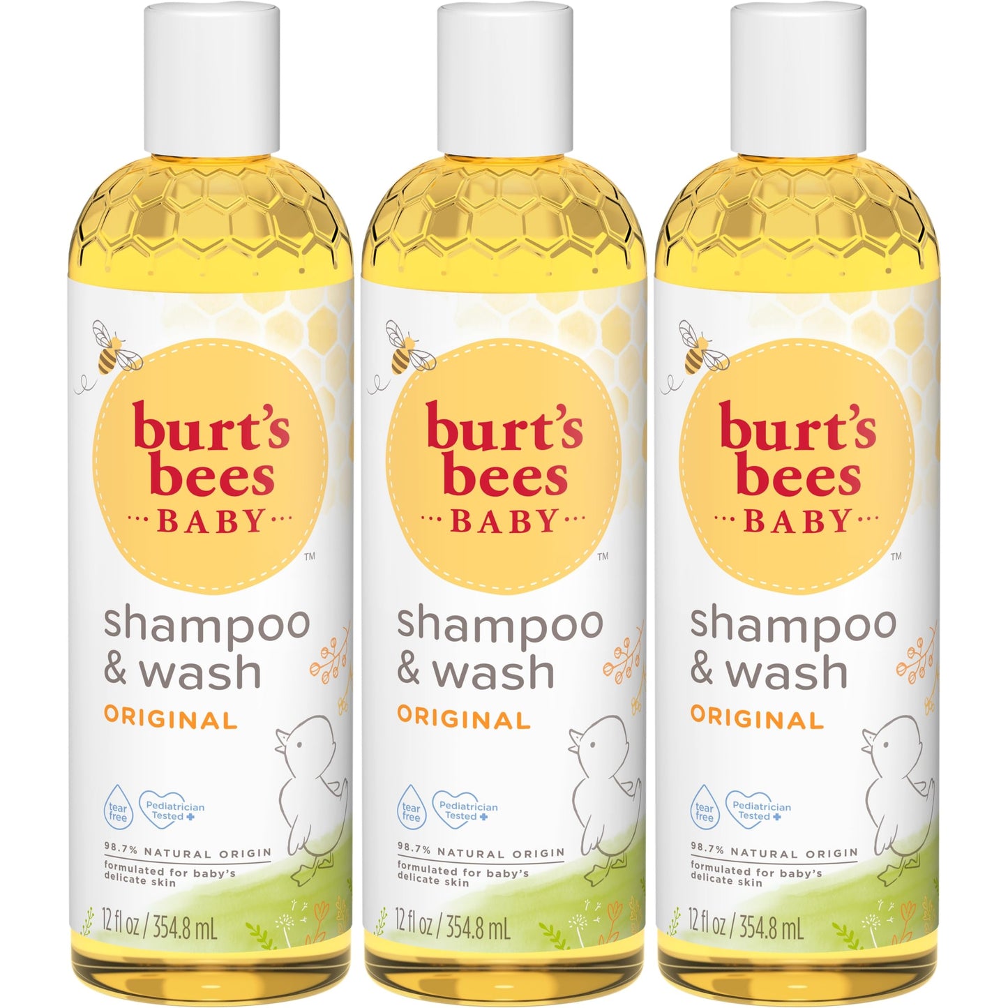 Baby Shampoo and Body Wash Tear Free Gentle Daily Care