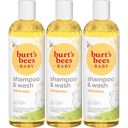 Baby Shampoo and Body Wash Tear Free Gentle Daily Care
