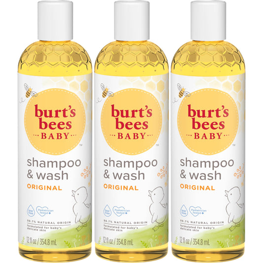Baby Shampoo and Body Wash Tear Free Gentle Daily Care