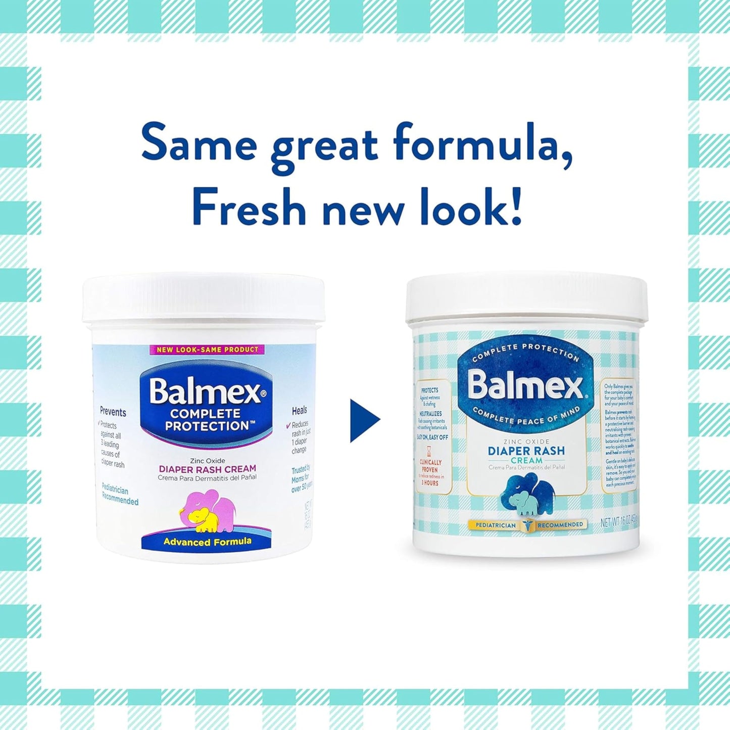 Baby Diaper Rash Cream with Zinc Oxide Daily Protection
