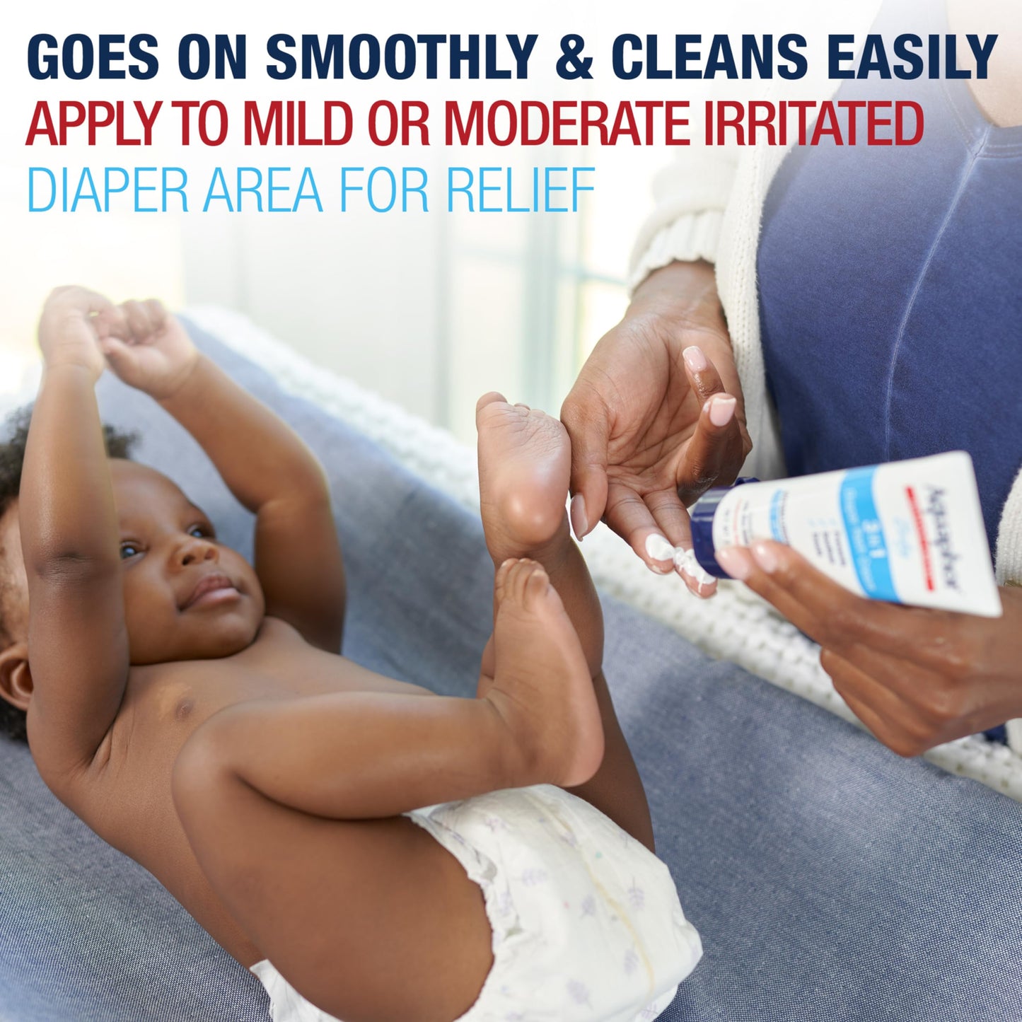 Baby Diaper Rash Cream 3-in-1 Relief Daily Skin Protection