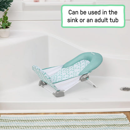 Foldaway Baby Bath Seat with Adjustable Support Sling