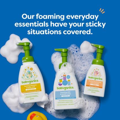 Foaming Baby Wash with Seed Oil Blend Gentle Clean Care