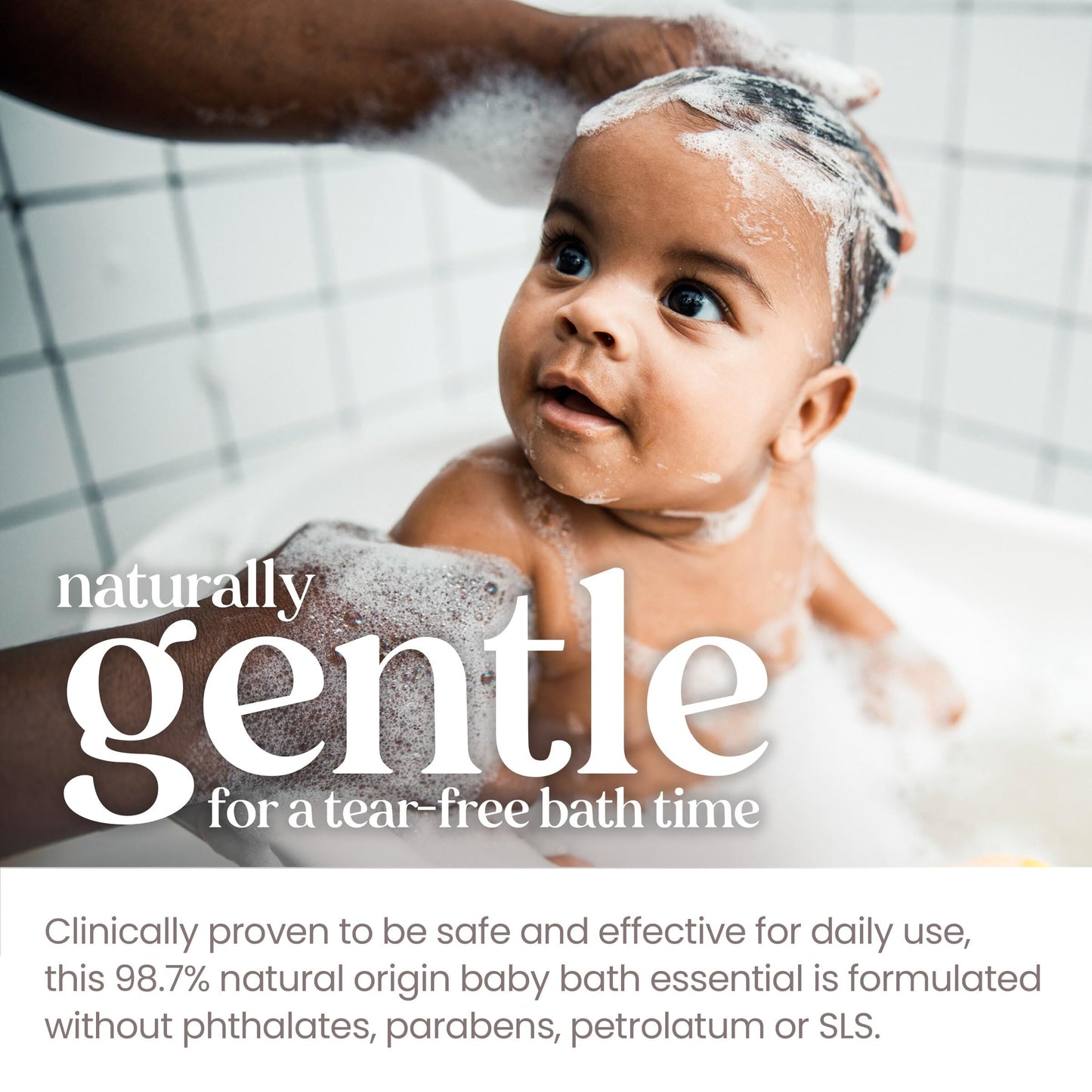 Baby Shampoo and Body Wash Tear Free Gentle Daily Care