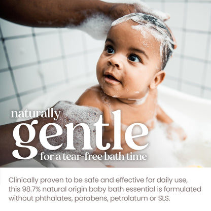 Baby Shampoo and Body Wash Tear Free Gentle Daily Care