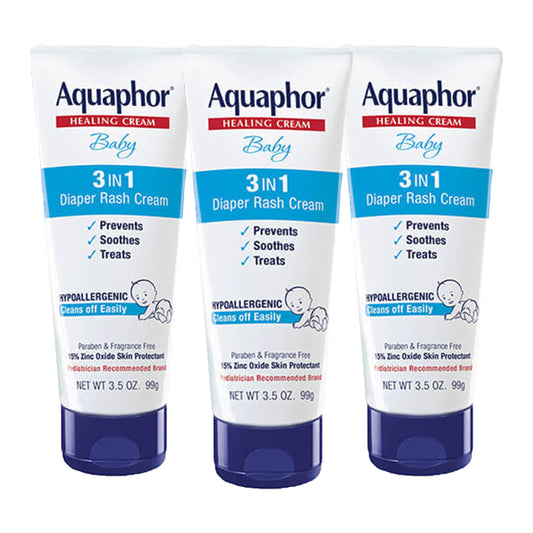 Baby Diaper Rash Cream 3-in-1 Relief Daily Skin Protection